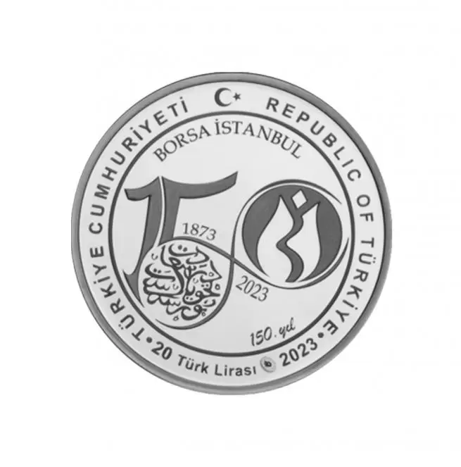 Borsa İstanbul Hatıra Parası Gümüş Borsa İstanbul Hatıra Parası Gümüş