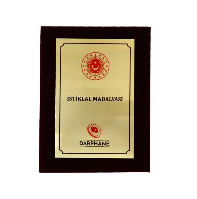 İstiklal Madalyası Kutusu İstiklal Madalyası Kutusu