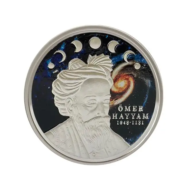Ömer Hayyam (Renkli-Gümüş) İslam Alimleri Serisi No:3